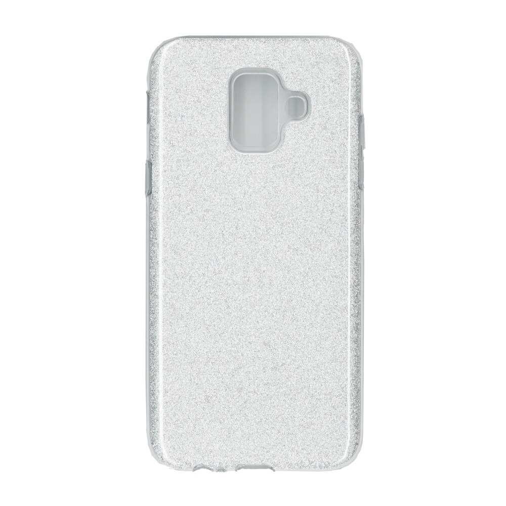 Husa de protectie spate EuroCELL Shiny pentru Samsung Galaxy A6 2018, argintiu