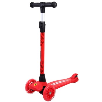 Trotineta Chipolino Ferrari red cu maner reglabil Trotineta Chipolino Ferrari red cu maner reglabil