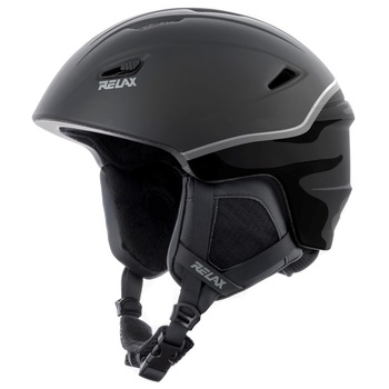 Casca schi/snowboard Relax Wild negru mat/lucios, L (58-60 cm) Casca schi/snowboard Relax Wild negru mat/lucios, L (58-60 cm)