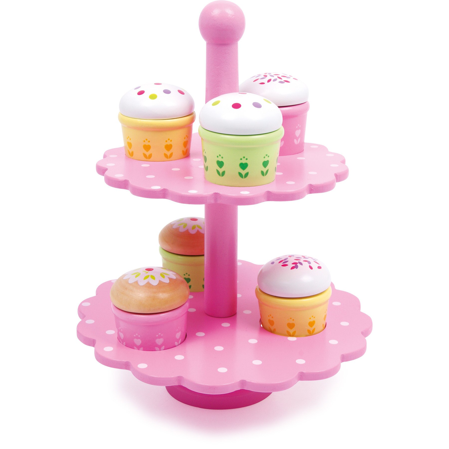 Joc de rol etajera cu briose, Legler, din lemn