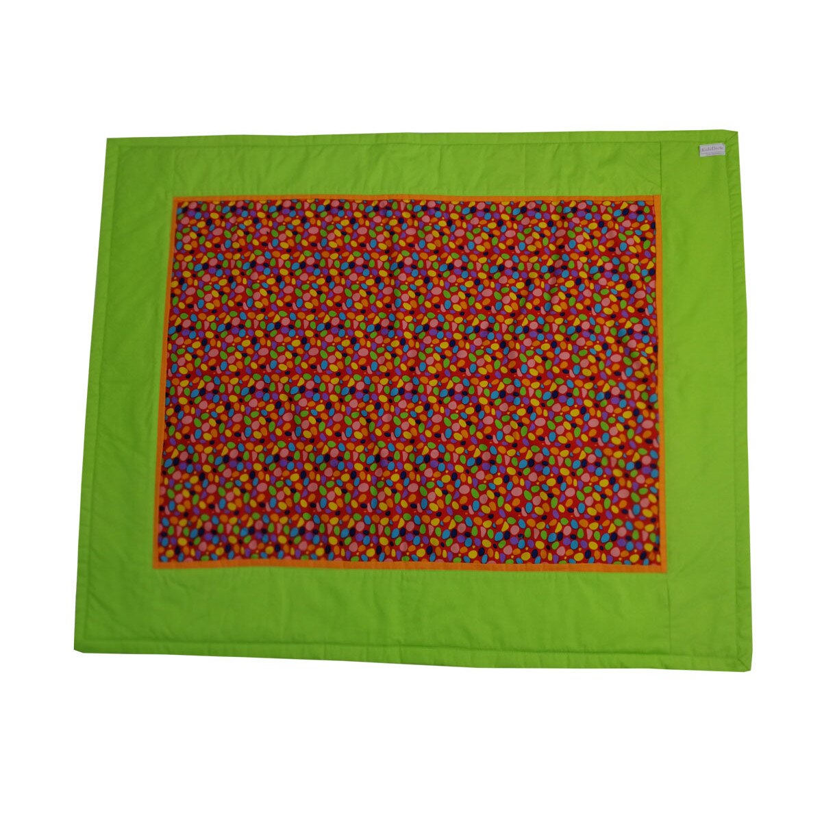 Paturica verde cu Maruntei 80 x 100 cm