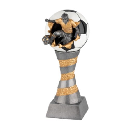 Figurina Fotbal din rasina, 23 cm - eMAG.ro