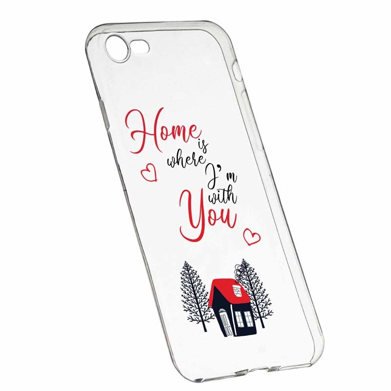 Husa pentru Apple iPhone 7 / 8, Silicon, Slim, Home, 171