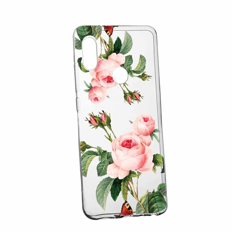 Husa pentru Huawei P Smart 2019, din silicon premium, rezistenta la uzura, anti-alunecare, Slim, Trandafir, 172