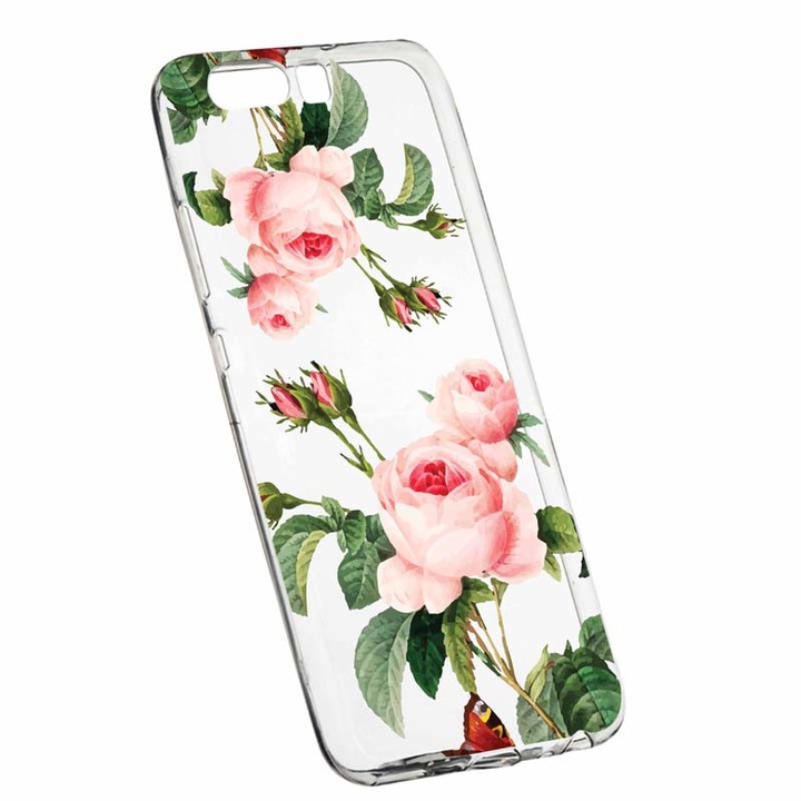 Husa pentru Huawei Y6 Prime 2018 / Y6 2018, Silicon, Slim, Trandafir, 172