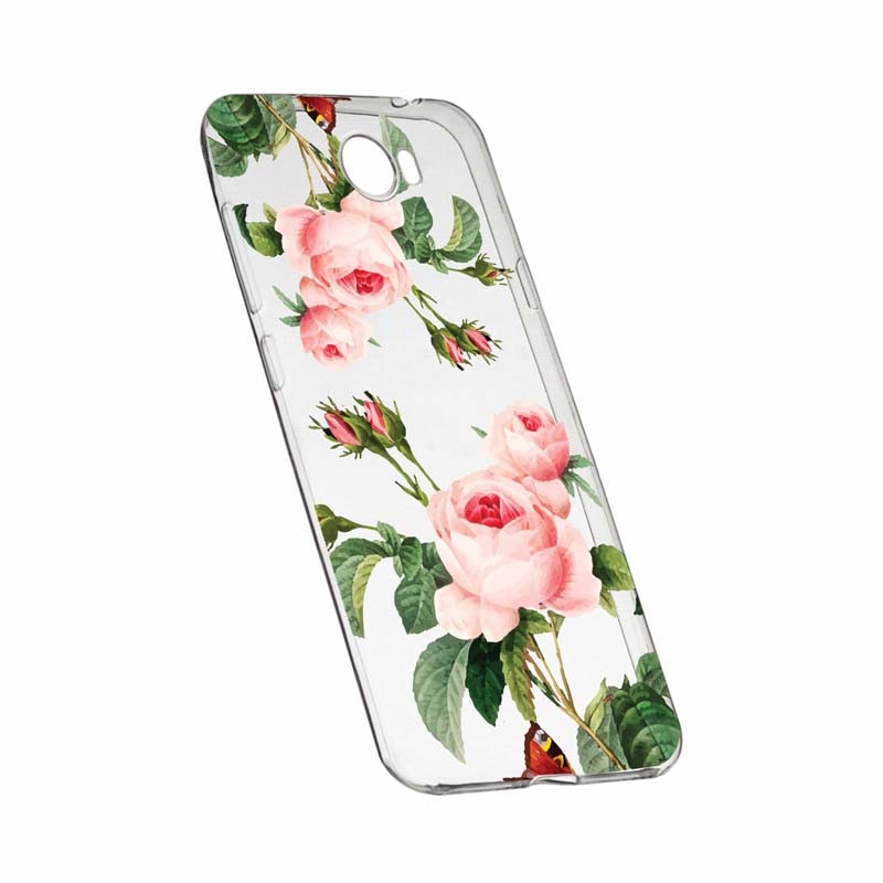 Husa pentru Huawei Y7 / Enjoy 7 Plus / Nova Lite Plus 2017, Silicon, Slim, Trandafir, 172