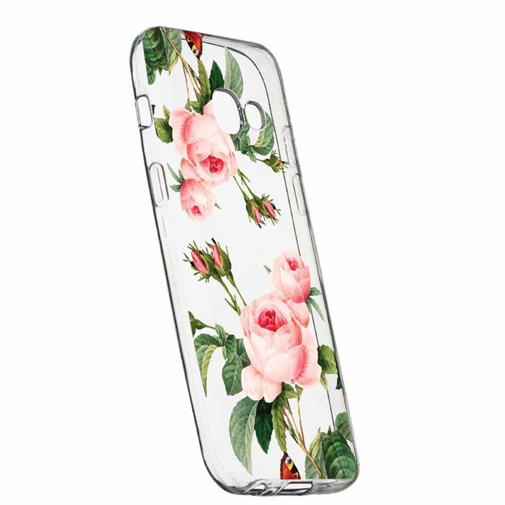 Husa pentru Samsung Galaxy A5 2016, Silicon, Slim, Trandafir, 172