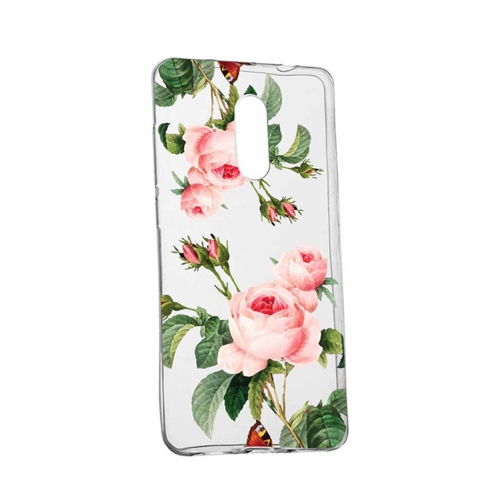 Husa pentru Samsung Galaxy J4 2018, Silicon, Slim, Trandafir, 172