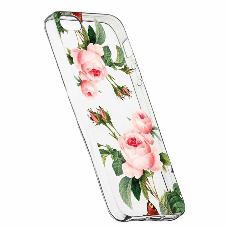 Husa pentru Xiaomi Mi5S, Silicon, Slim, Trandafir, 172
