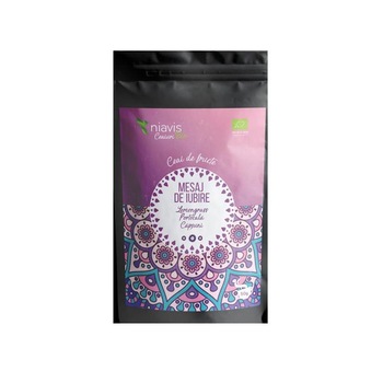 Ceai Mesaj de Iubire Bio 50gr Niavis Ceai Mesaj de Iubire Bio 50gr Niavis