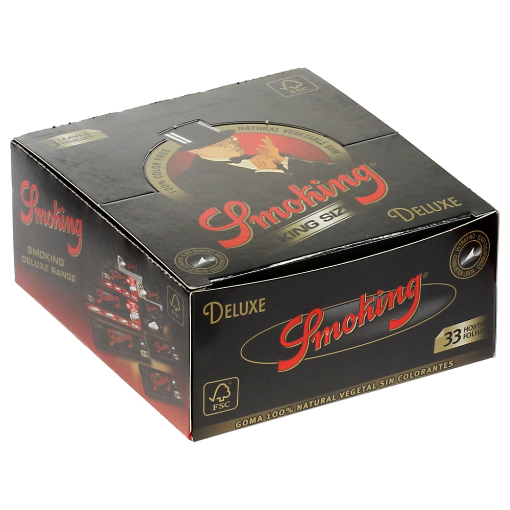 Foite Rulat Smoking King Size De Luxe, 50 bucati