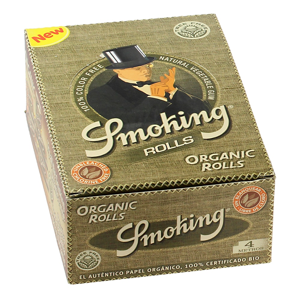 Foite Rulat Smoking Rolls Organic, 24 bucati