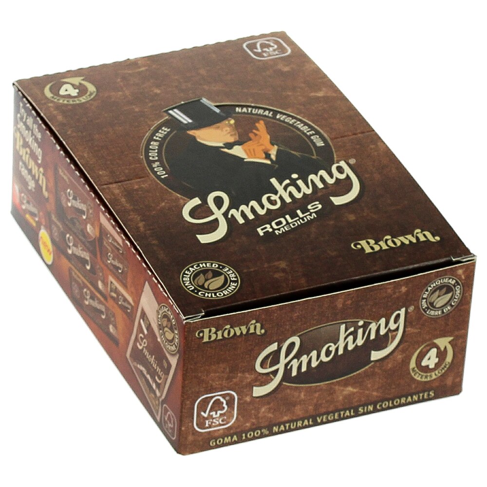 Foite Rulat Smoking Rolls Brown, 24 bucati