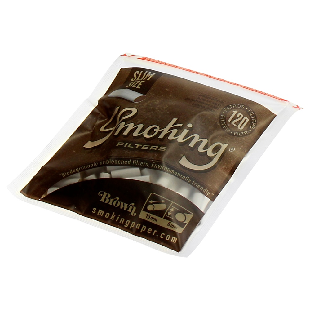 Filtru Tigarete Smoking Filters Brown Slim, o bucata