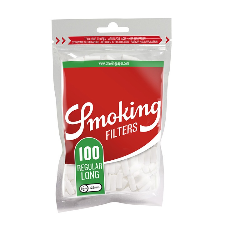 Filtru Tigarete Smoking Filters Classic Regular Long, o bucata