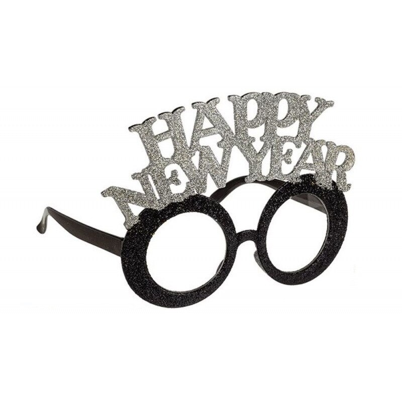 Ochelari cu sclipici pentru Revelion, Argintiu , Radar 181202