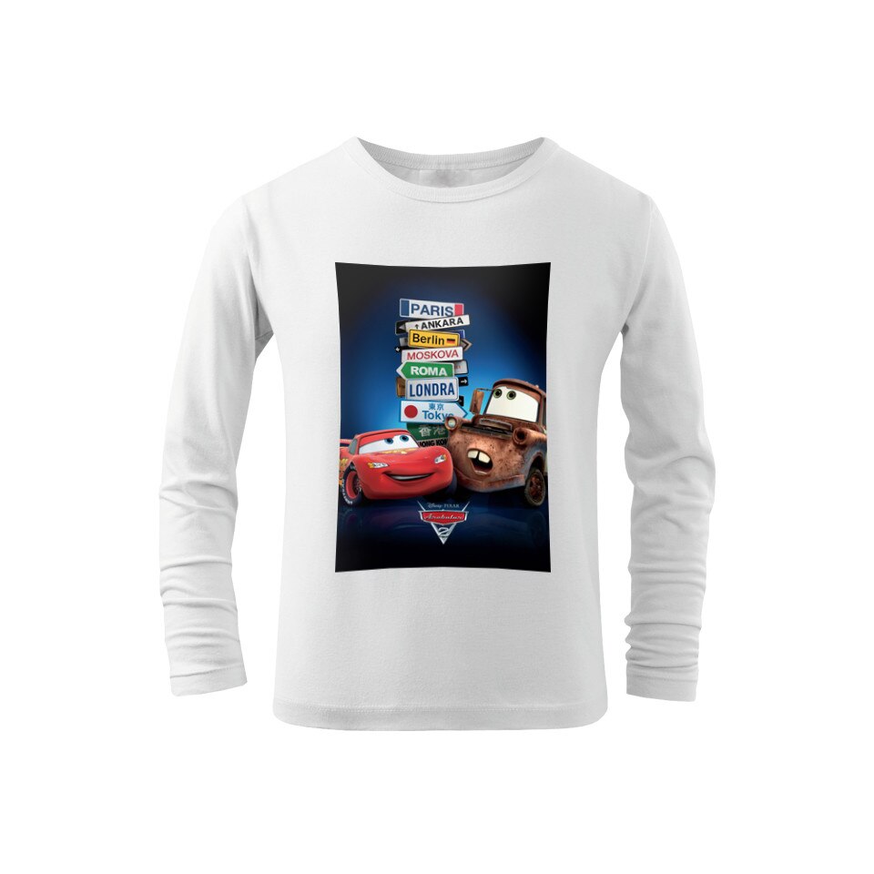 Bluza Cars Pixar copii , ADLER, Alb