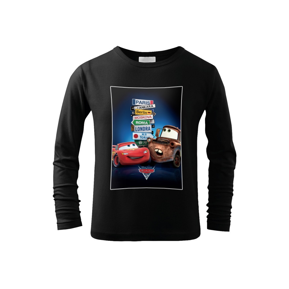 Bluza Cars Pixar copii , ADLER, Negru
