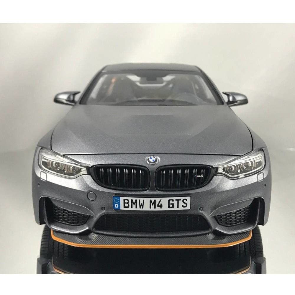 Macheta Auto BMW F82 M4 GTS, 1:18, Gri Inchis - eMAG.ro