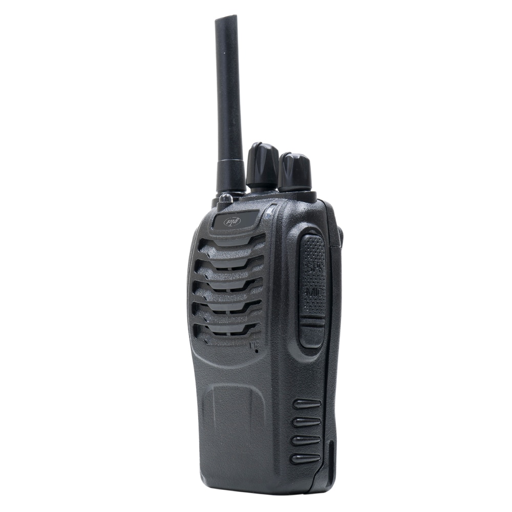 Estação de rádio portátil PMR R40 PRO, conjunto com 2 peças, 0,5 W, 16 canais programáveis