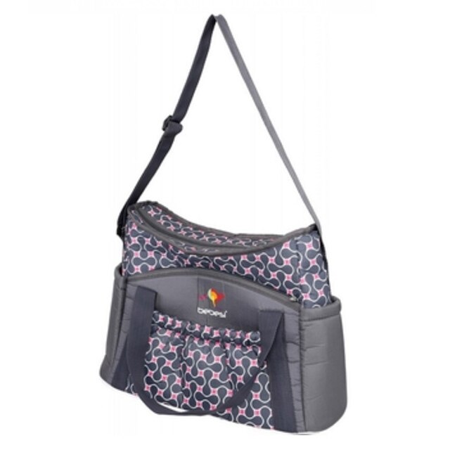 Geanta pentru bebelusi Bebesi B0321M, Gri
