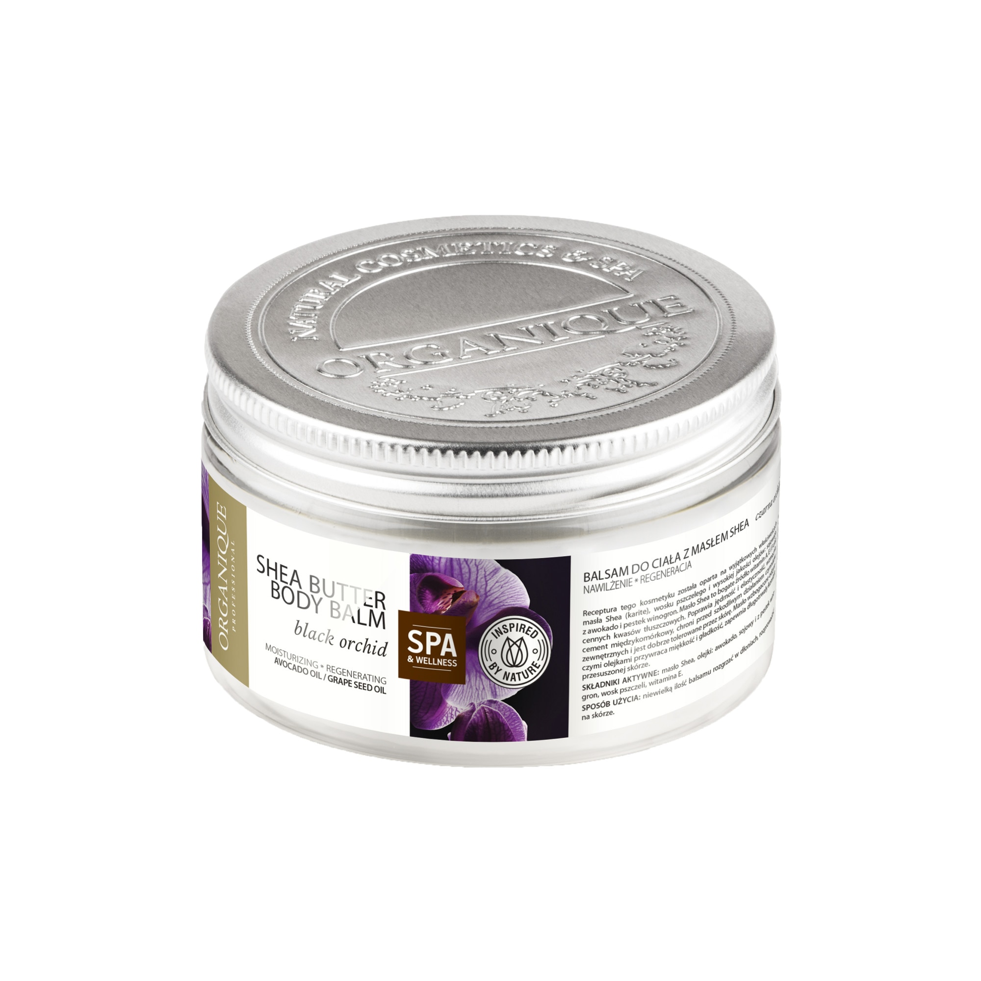 Balsam corporal cu shea si orhidee neagra, Organique, 450 ml