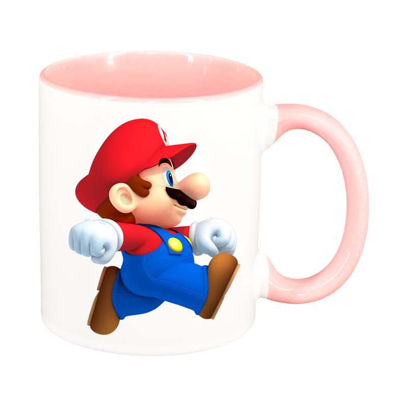 Cana Mario, interior roz, 330ml, D23