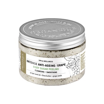 Exfoliant corp cu struguri, Organique, 450 ml Exfoliant corp cu struguri, Organique, 450 ml