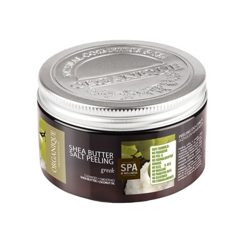 Exfoliant corp, cu shea si greeky, Organique, 450 ml Exfoliant corp, cu shea si greeky, Organique, 450 ml