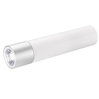 Acumulator extern Xiaomi Mi Power Bank Flashlight, 3250 mAh, White Acumulator extern Xiaomi Mi Power Bank Flashlight, 3250 mAh, White