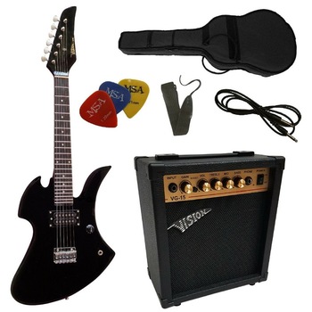 Set Chitara Electrica Black VISION Junior Set Chitara Electrica Black VISION Junior