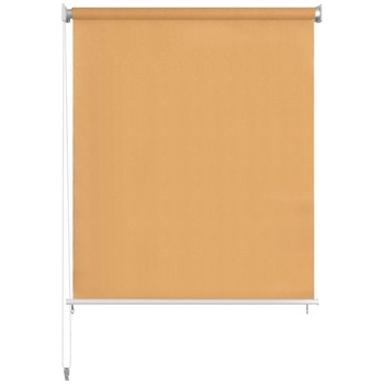 Jaluzea tip rulou, vidaXL, Polietilena, 220 x 140 cm, Bej Jaluzea tip rulou, vidaXL, Polietilena, 220 x 140 cm, Bej
