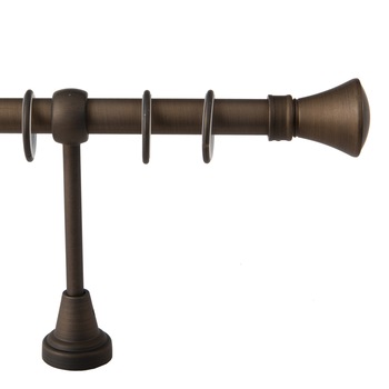 Galerie simpla Prince, grosime 19mm, maro, 240 cm Galerie simpla Prince, grosime 19mm, maro, 240 cm