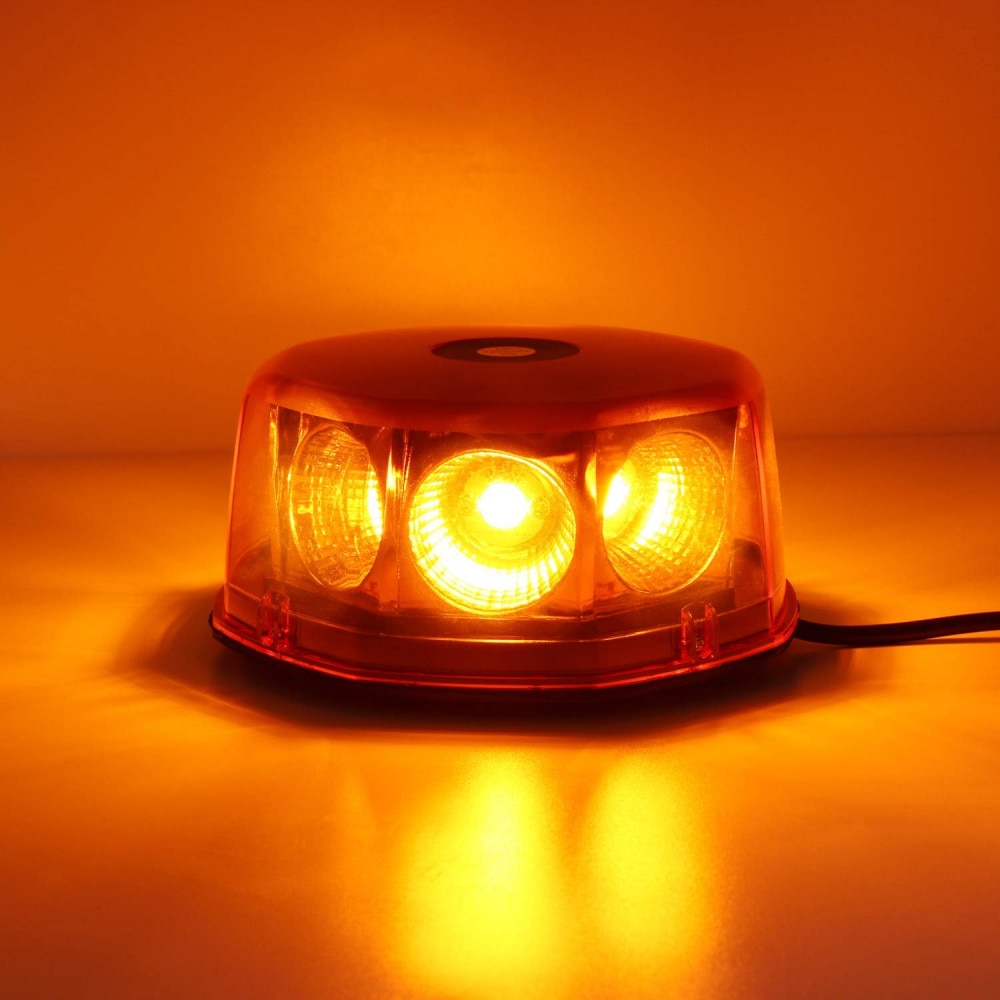 Сигнална LED лампа, 12-24V, с магнит - eMAG.bg