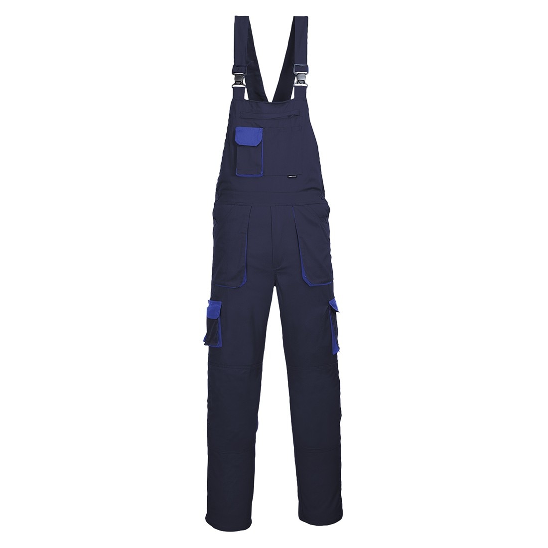Salopeta cu pieptar Texo Contrast, bleumarin, XL