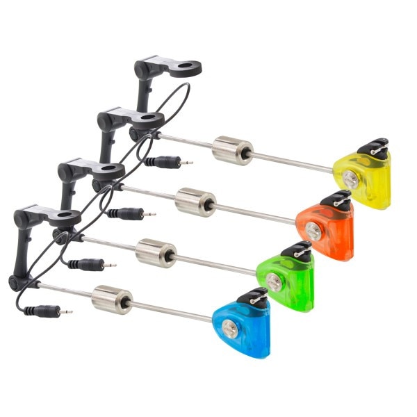 Set 4 swingere, Eastshark, cu iluminare color si penar de transport