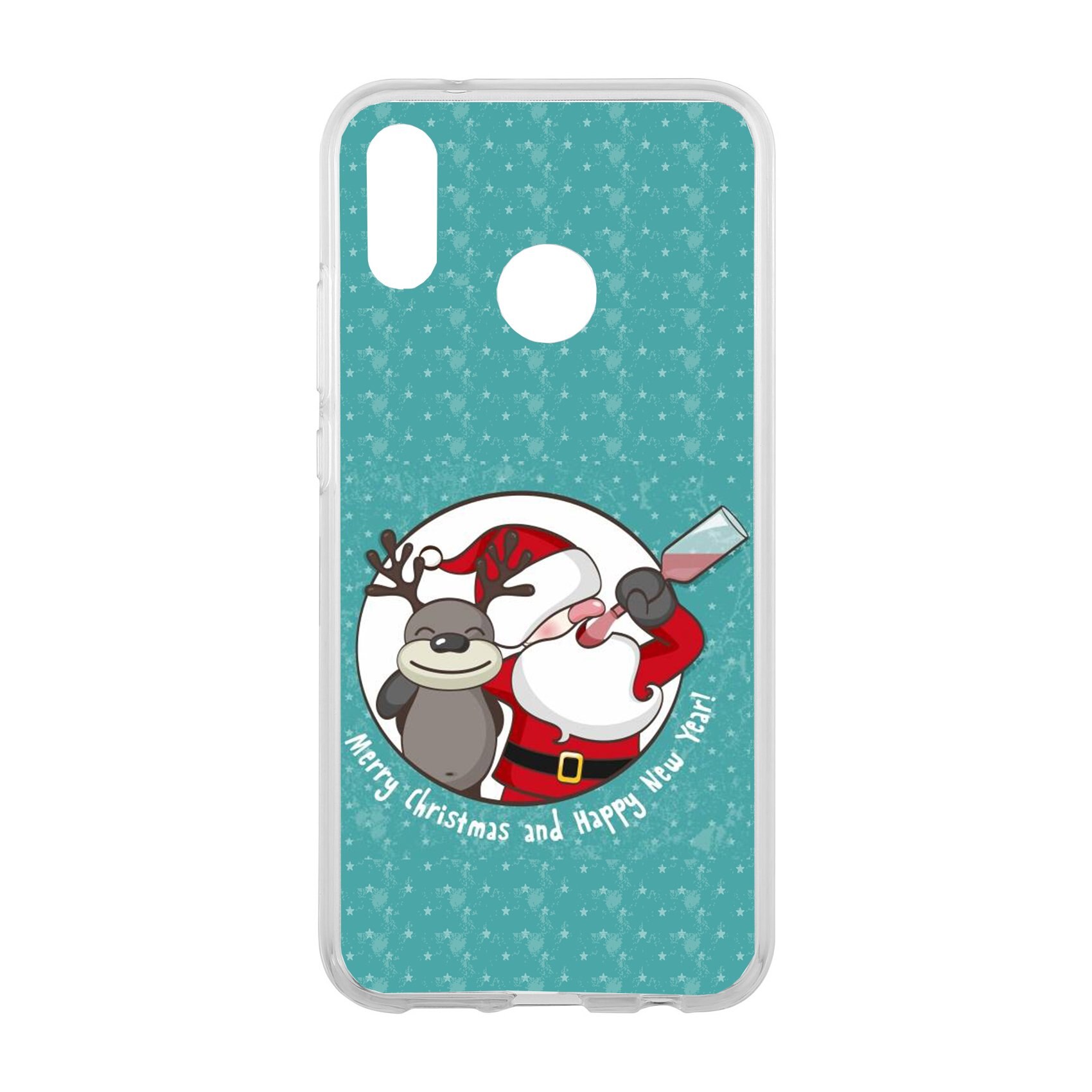 Carcasa Husa Huawei P20 Lite Model Drunk Santa, Antisoc, Viceversa