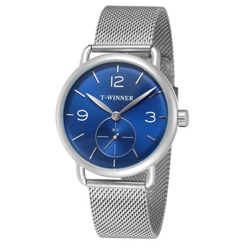 Ceas Luxury T-Winner , Mecanic / Automat + Cutie , Geam Cristal Mineral / Hardlex BTG-WRG10478166M4S3 Ceas Luxury T-Winner , Mecanic / Automat + Cutie , Geam Cristal Mineral / Hardlex BTG-WRG10478166M4S3