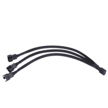Cabluri multiplicator/ spliter Y pentru conectare a 3 ventilatoare carcasa la mufa 3 sau 4 pini placa de baza, cooler hub fan cpu pwm, 1x 4 pini la 3x 3 pini/ 4 pini, 25cm Cabluri multiplicator/ spliter Y pentru conectare a 3 ventilatoare carcasa la mufa 3 sau 4 pini placa de baza, cooler hub fan cpu pwm, 1x 4 pini la 3x 3 pini/ 4 pini, 25cm