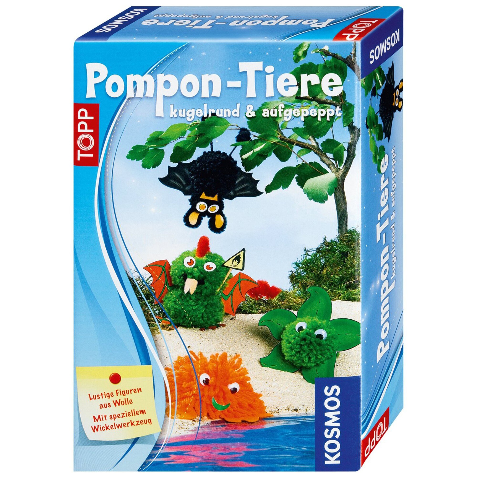 Set creativ Kosmos animale din ciucurei