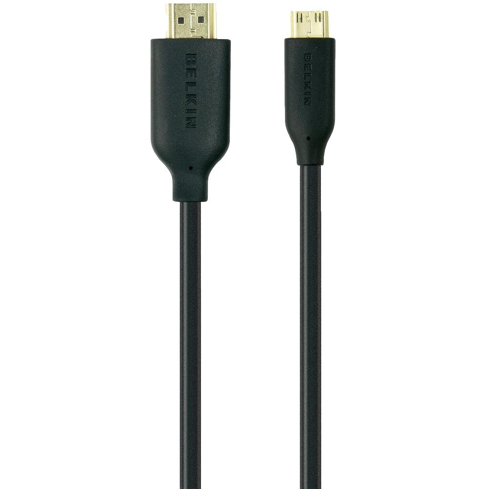 Cablu Belkin, High Speed HDMI/mini-HDMI, Male-Male, 3 m, Negru