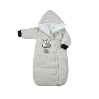 Combinezon iarna pentru bebelusi Koala Hello World 06-568, Gri, 74 Combinezon iarna pentru bebelusi Koala Hello World 06-568, Gri, 74