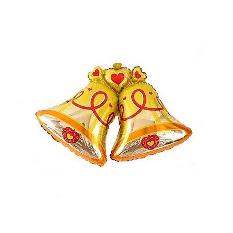 Balon folie 69 x 89 cm - Clopotei de Craciun