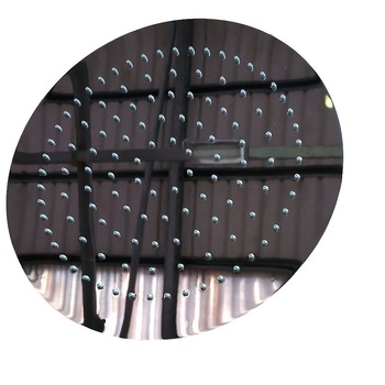 Palarie de dus GIPZY rotunda in otel inoxidabil, 240 mm crom, anti calcar, cu membrana in silicon, cheie de siguranta Palarie de dus GIPZY rotunda in otel inoxidabil, 240 mm crom, anti calcar, cu membrana in silicon, cheie de siguranta