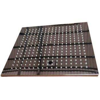 Palarie de dus GIPZY patrata in otel inoxidabil, 240 x 240 mm crom, anti calcar, cu membrana in silicon, cheie de siguranta Palarie de dus GIPZY patrata in otel inoxidabil, 240 x 240 mm crom, anti calcar, cu membrana in silicon, cheie de siguranta