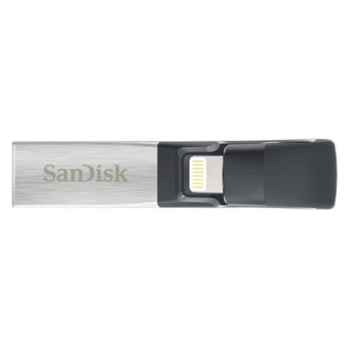 Memorie USB SanDisk iXpand Flash Drive 64GB , Negru/ Argintiu