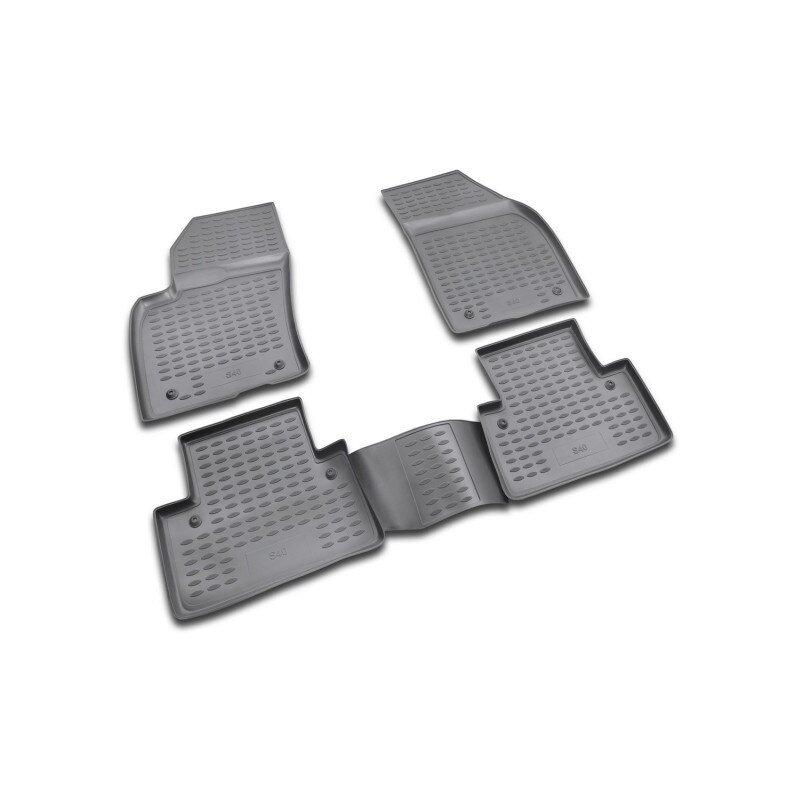 Set covorase negre tip tavita Premium, compatibil Volvo XC60 2007- prezent