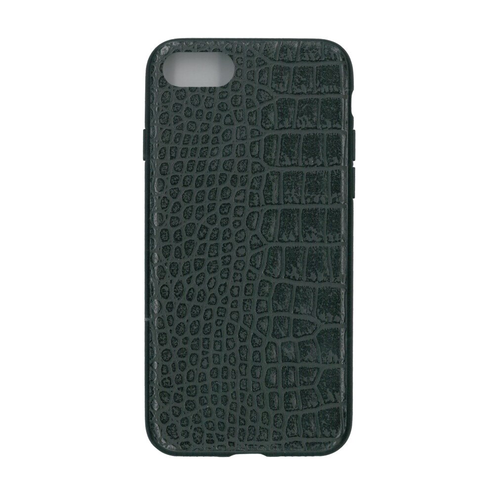Husa spate compacta, hand-made, Nuoku Royal, pentru iPhone 8, negru