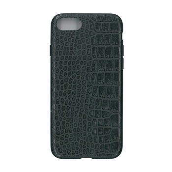 Husa spate compacta, hand-made, Nuoku Royal, pentru iPhone 8, negru Husa spate compacta, hand-made, Nuoku Royal, pentru iPhone 8, negru