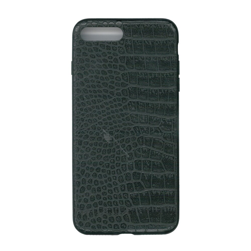 Husa spate compacta, hand-made, Nuoku Royal, pentru iPhone 8 Plus, negru